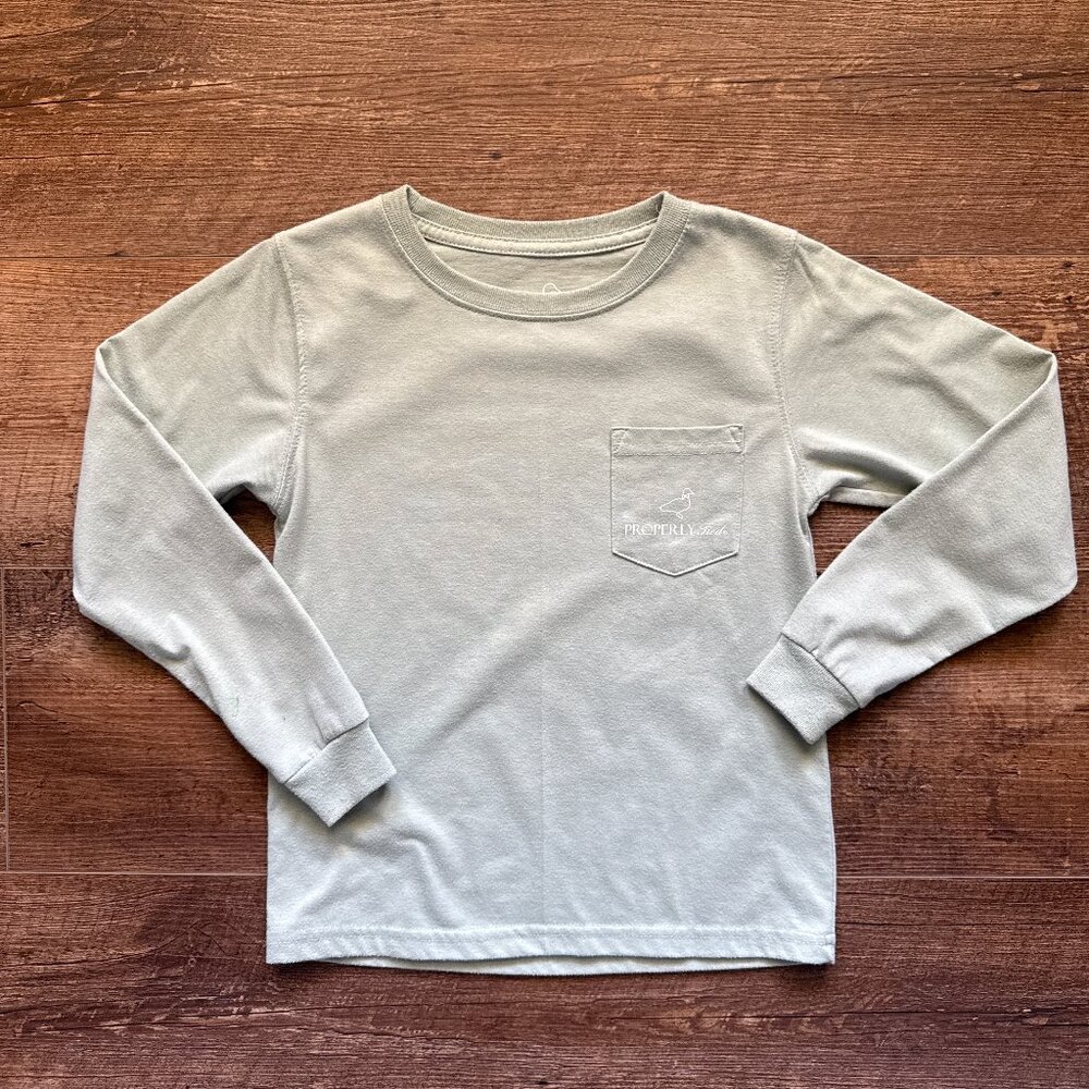 Properly Tied Deerstand LS Shirt Fog Size 4